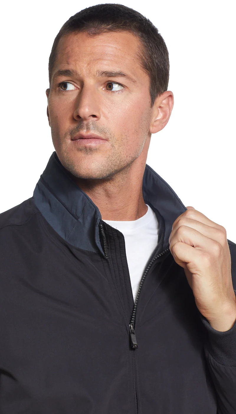 MICROFIBER FLEECE LINED BOMBER JACKET - Image 24