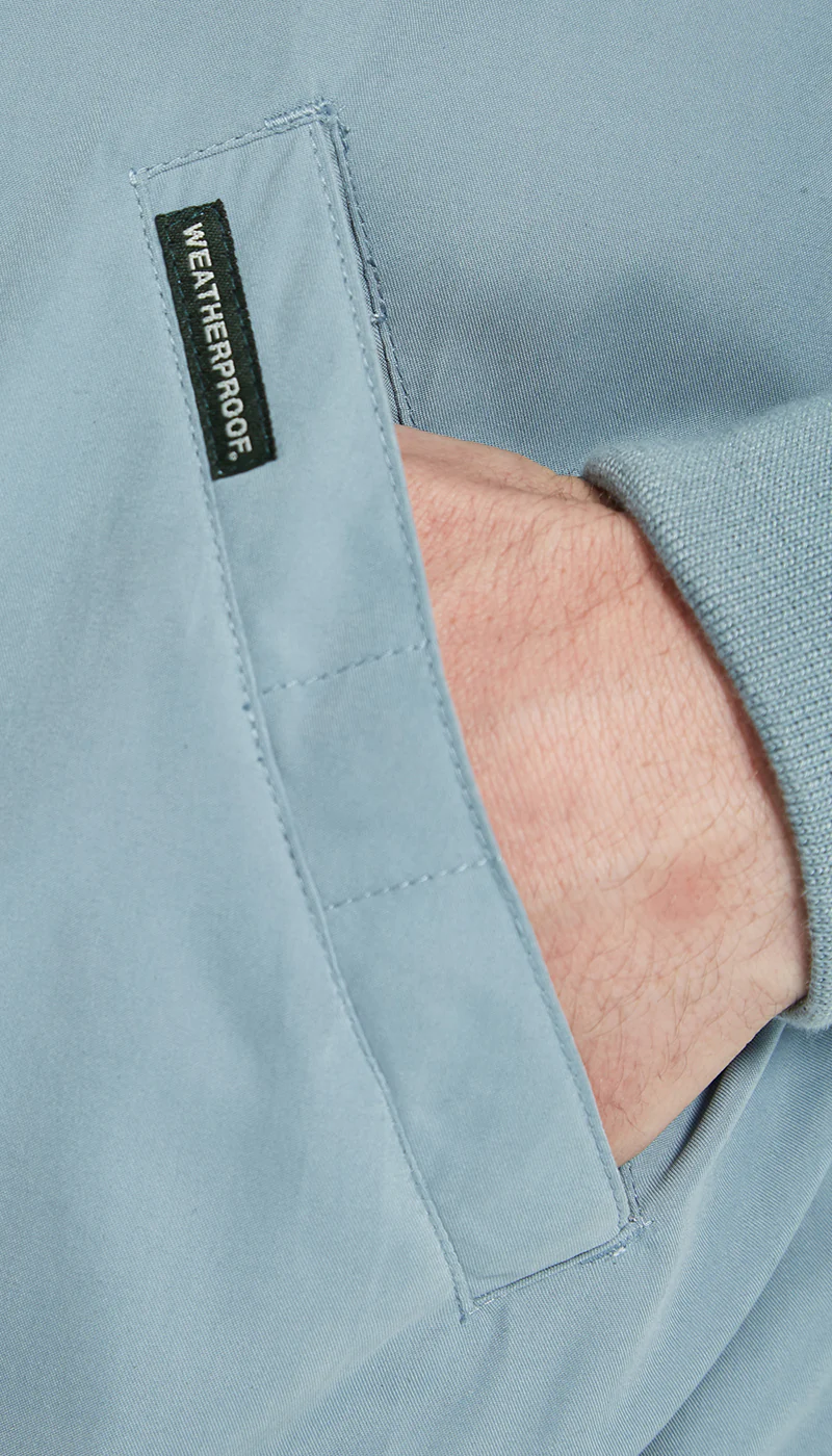 MICROFIBER GOLF JACKET - DUSK BLUE - Image 5