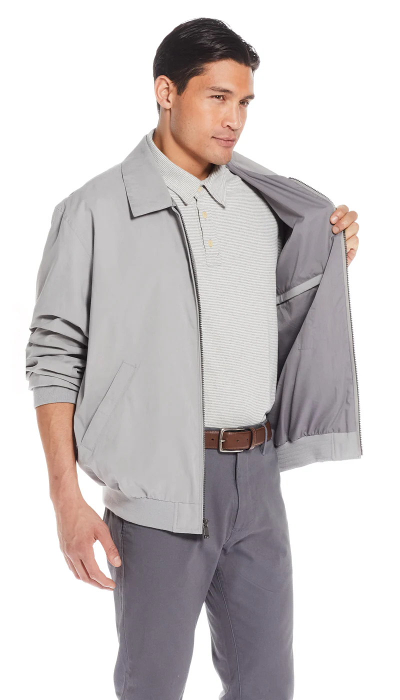 MICROFIBER GOLF JACKET - FOG - Image 4