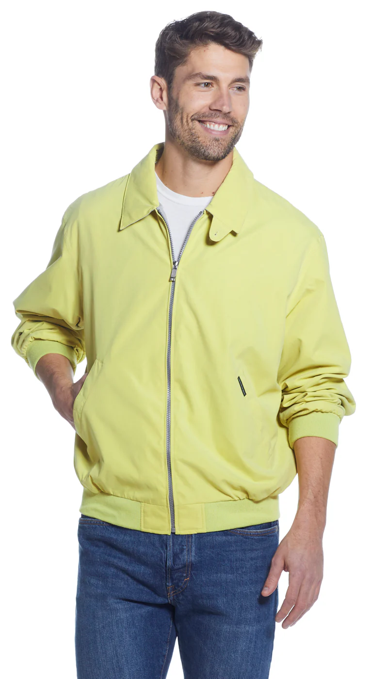 MICROFIBER GOLF JACKET - LEMON - Image 3