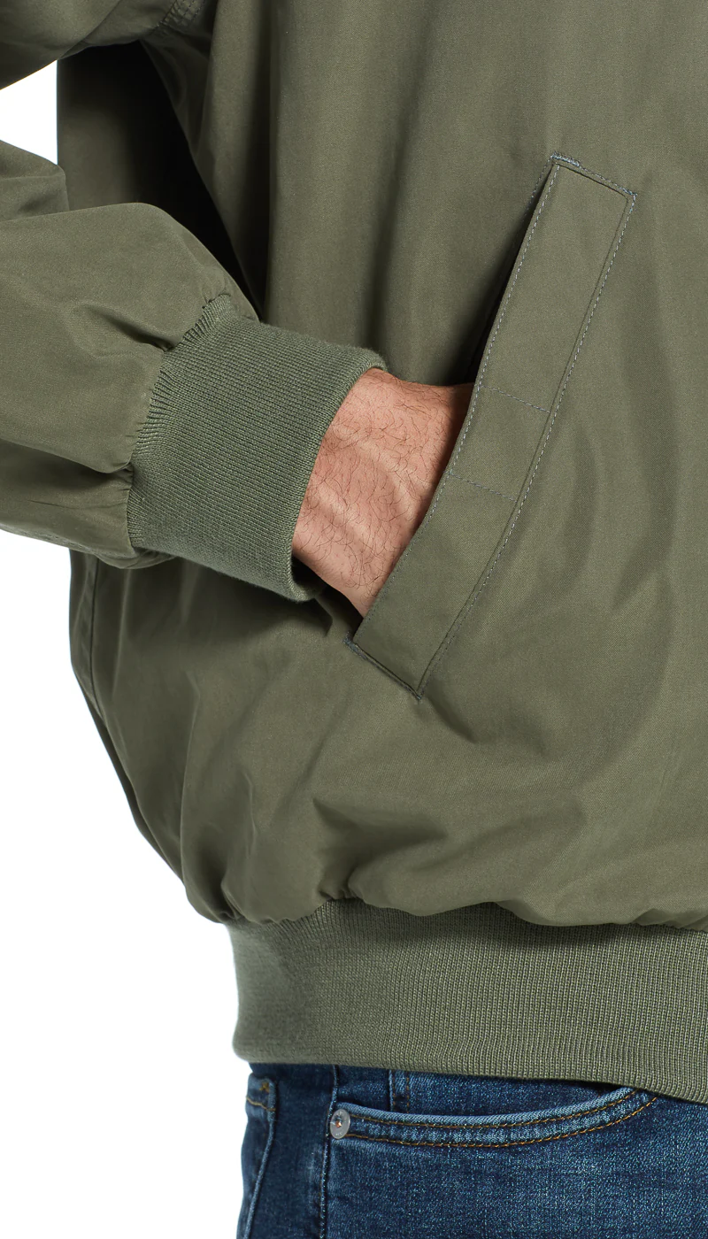 MICROFIBER GOLF JACKET - SAGE - Image 6