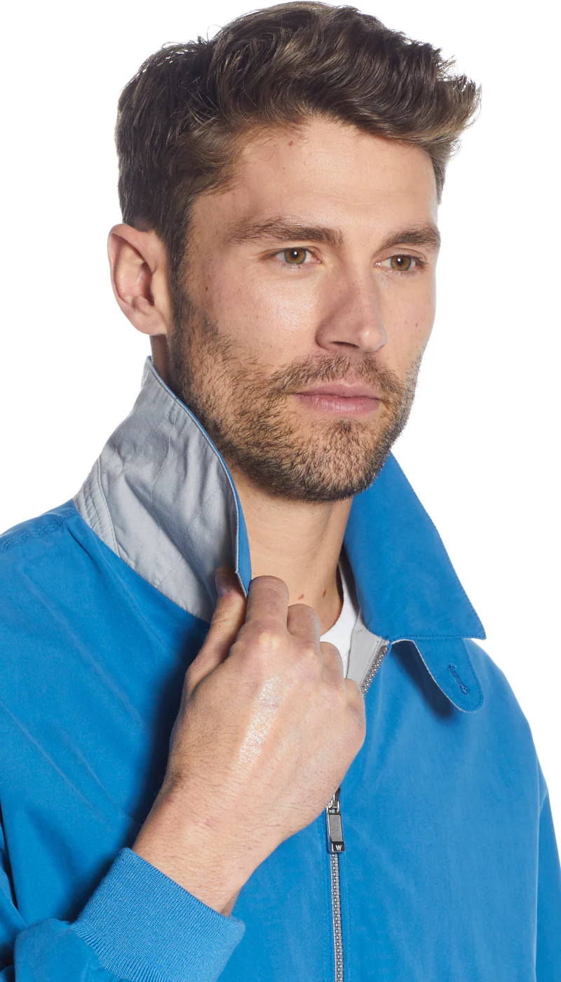 MICROFIBER GOLF JACKET - SURF - Image 4