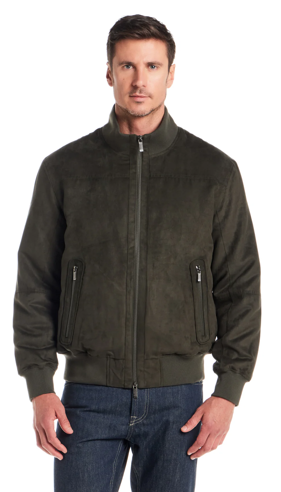MICROSUEDE BOMBER JACKET - Image 12