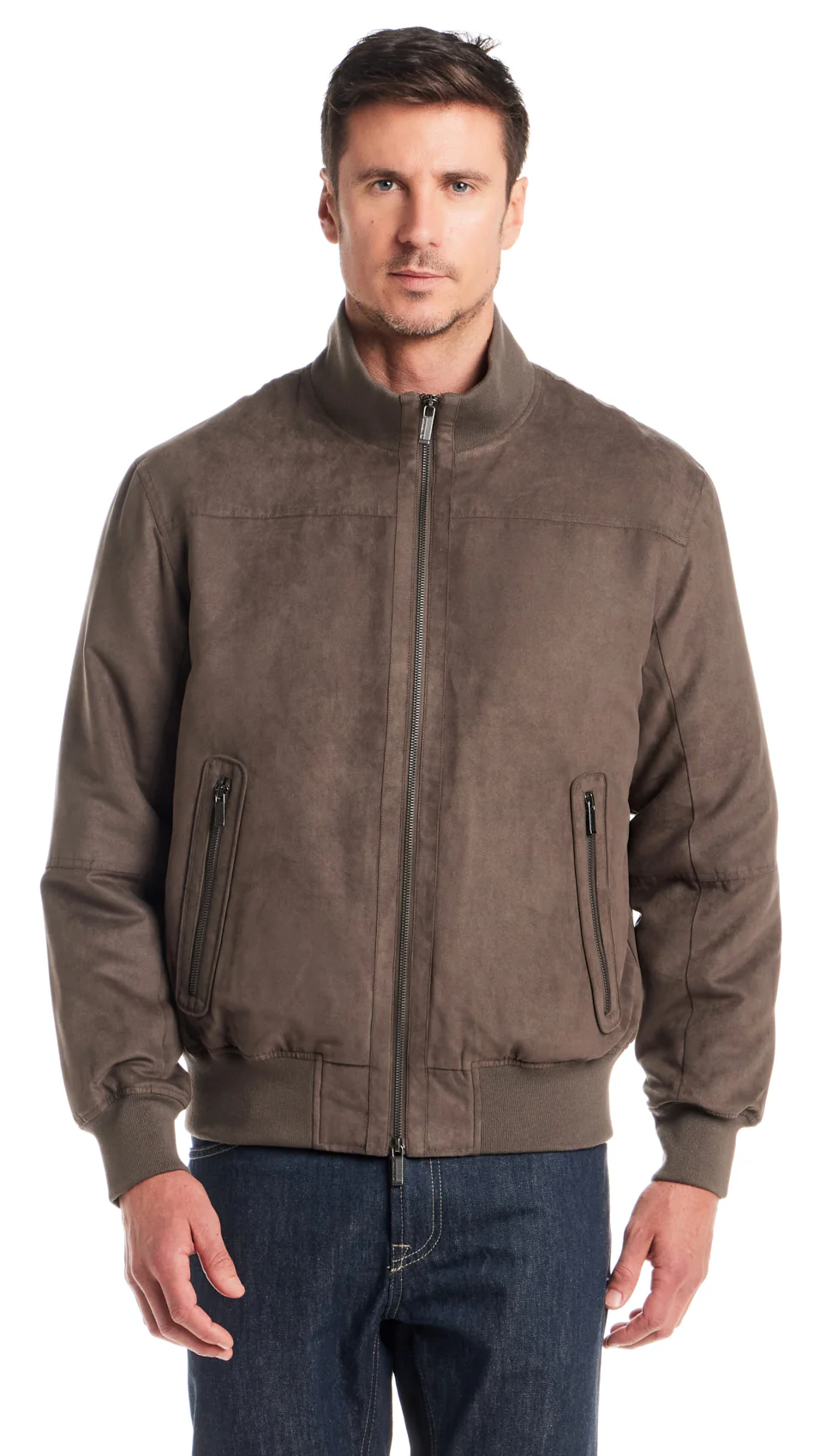 MICROSUEDE BOMBER JACKET - Image 22