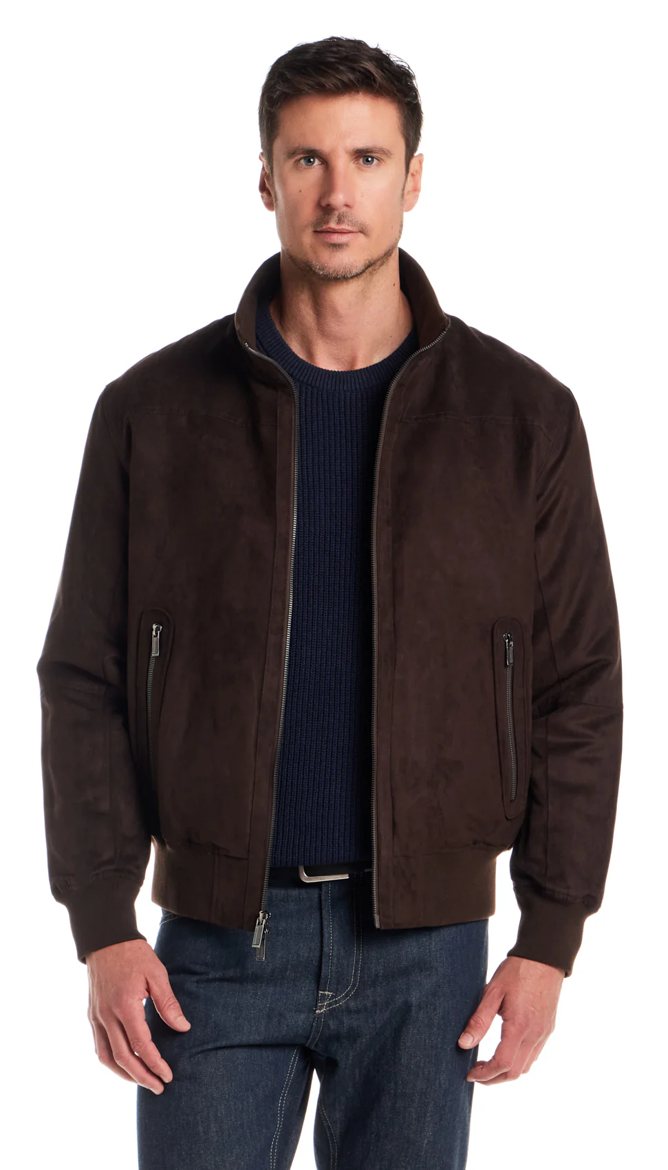 MICROSUEDE BOMBER JACKET - Image 29