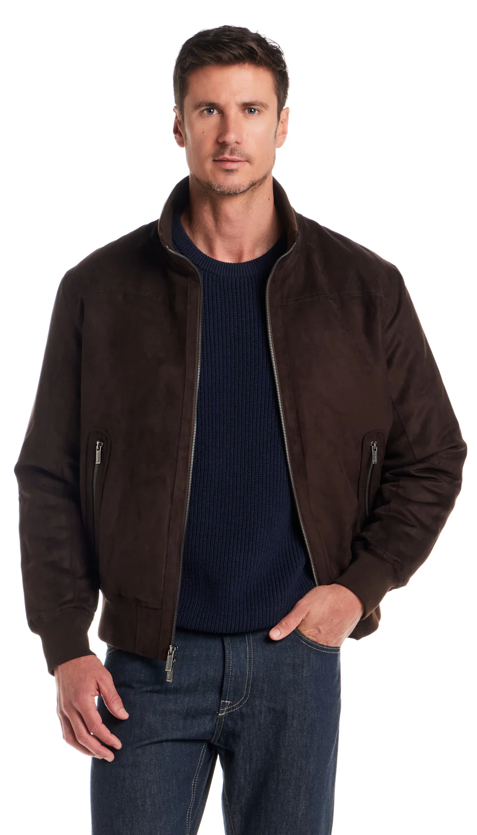 MICROSUEDE BOMBER JACKET - Image 30