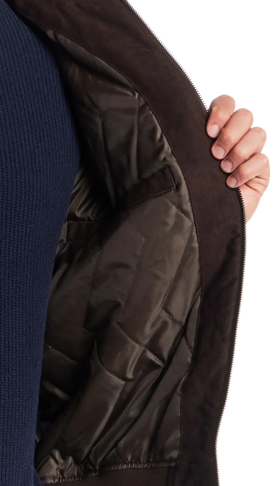 MICROSUEDE BOMBER JACKET - Image 31