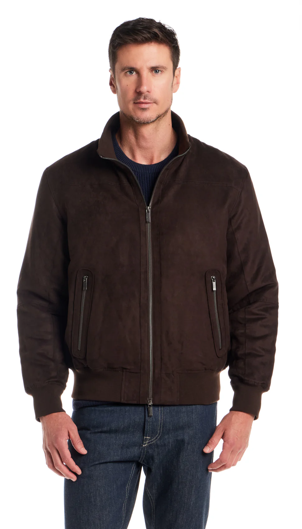 MICROSUEDE BOMBER JACKET - Image 32