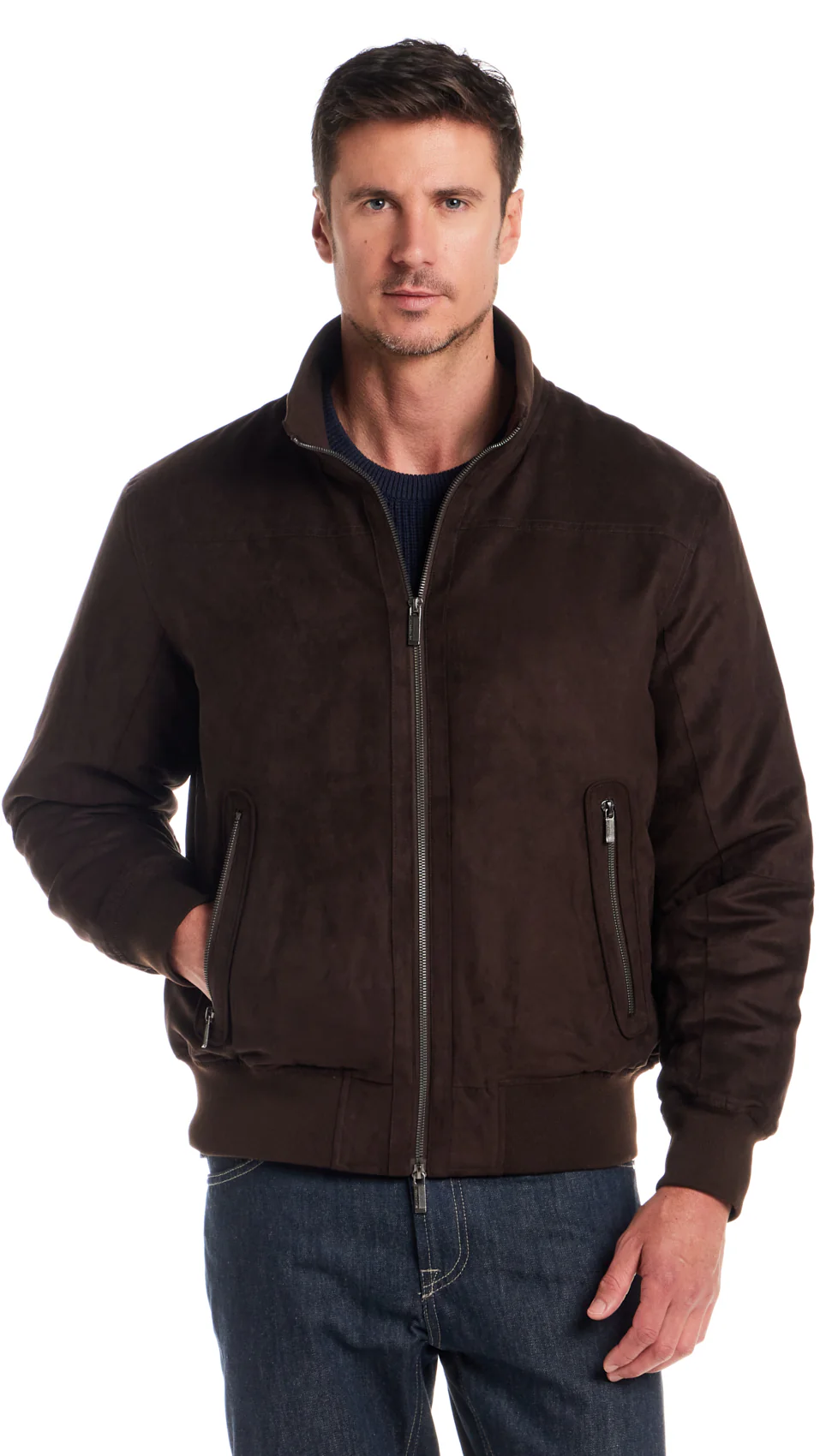 MICROSUEDE BOMBER JACKET - Image 33