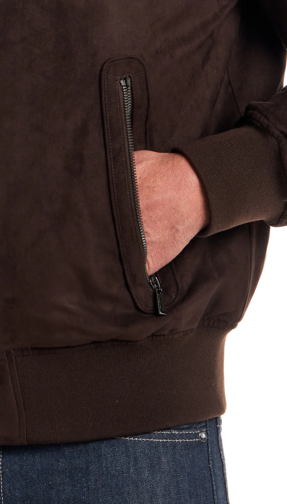MICROSUEDE BOMBER JACKET - Image 38