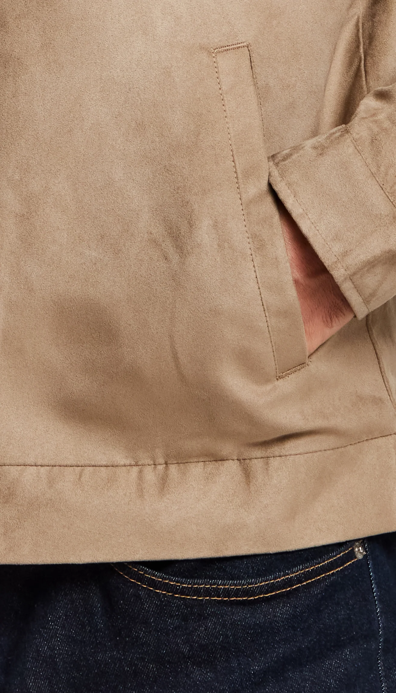 MICROSUEDE MOTO JACKET - Image 10