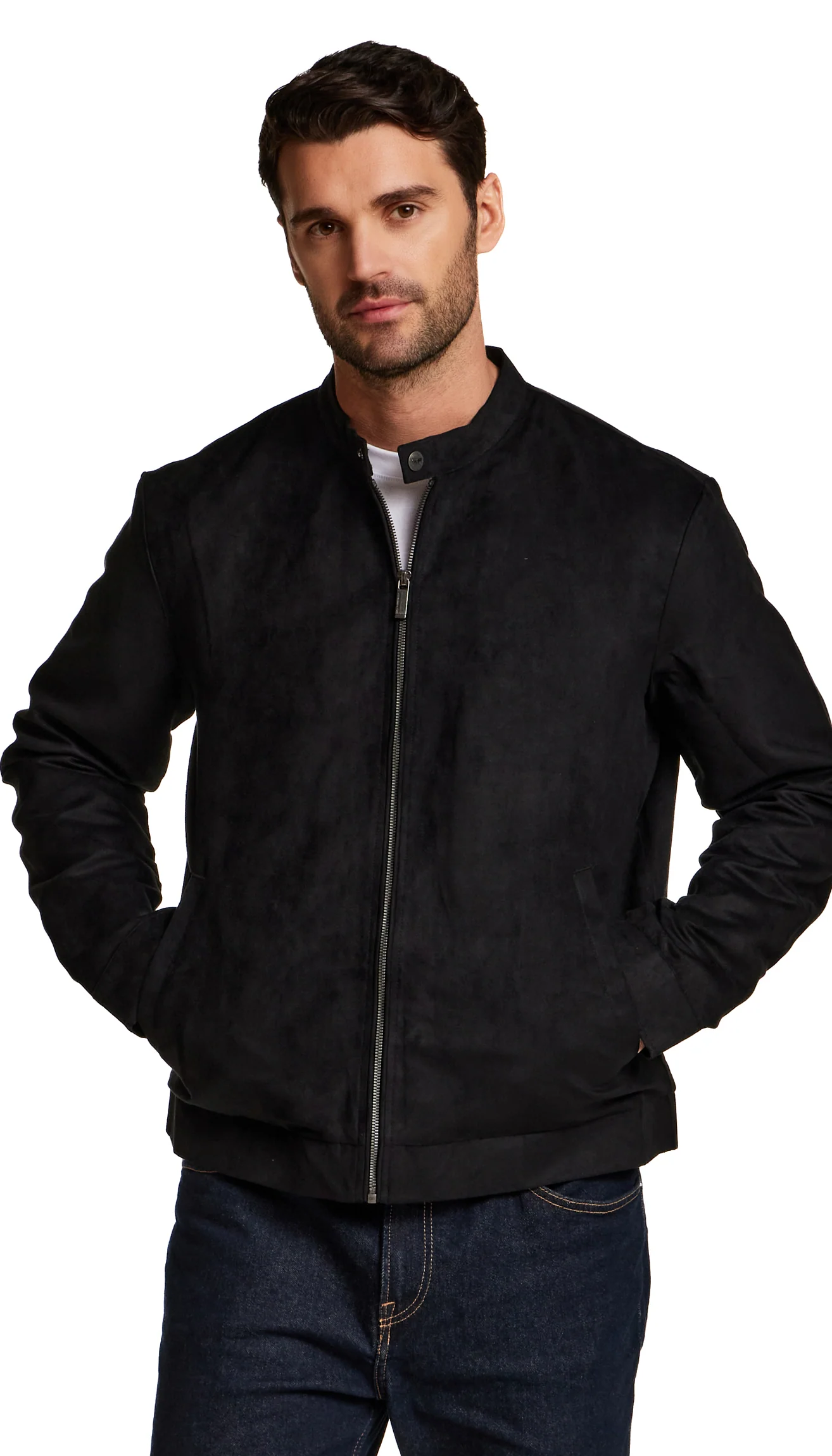 MICROSUEDE MOTO JACKET - Image 11