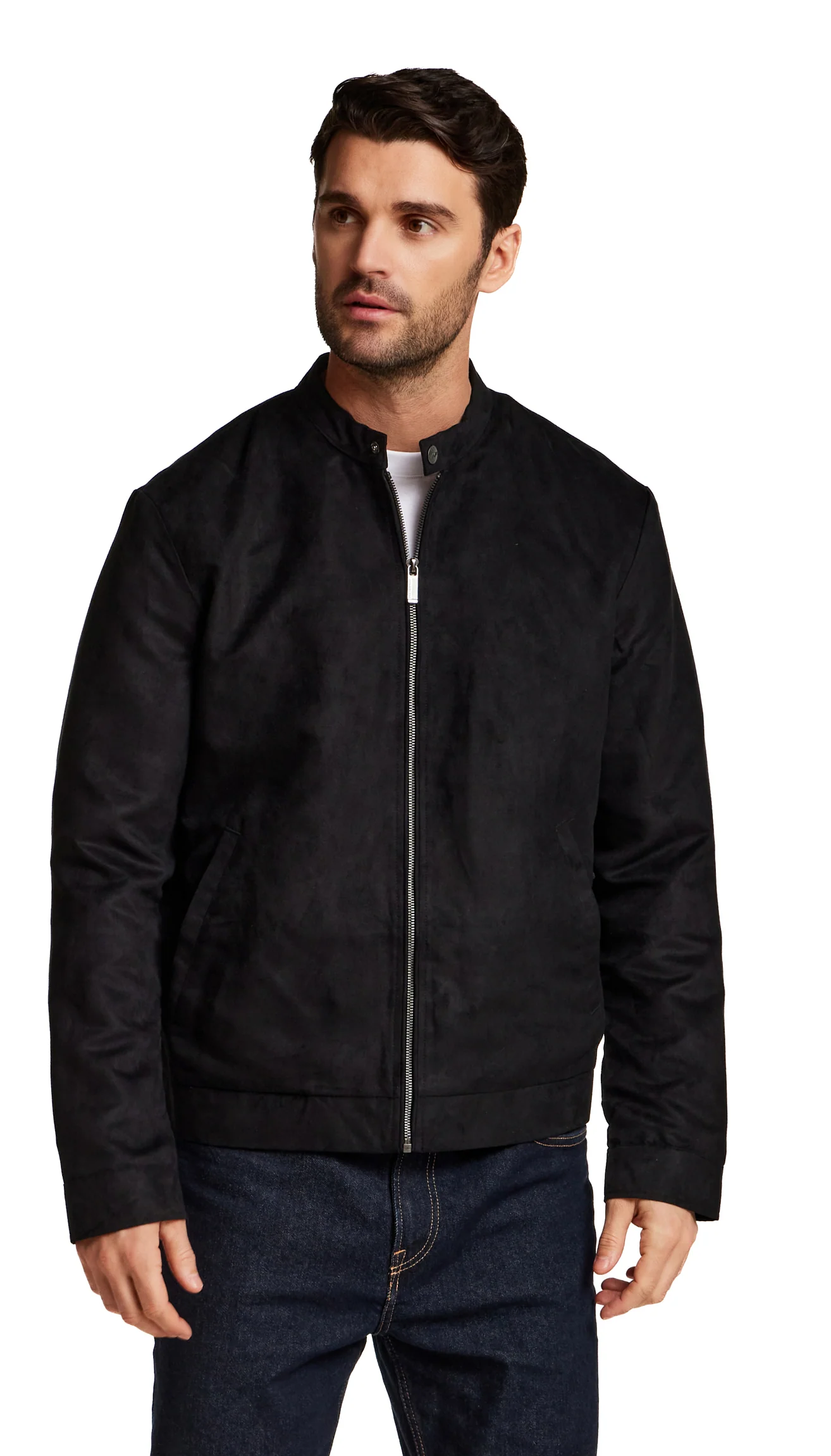 MICROSUEDE MOTO JACKET - Image 12