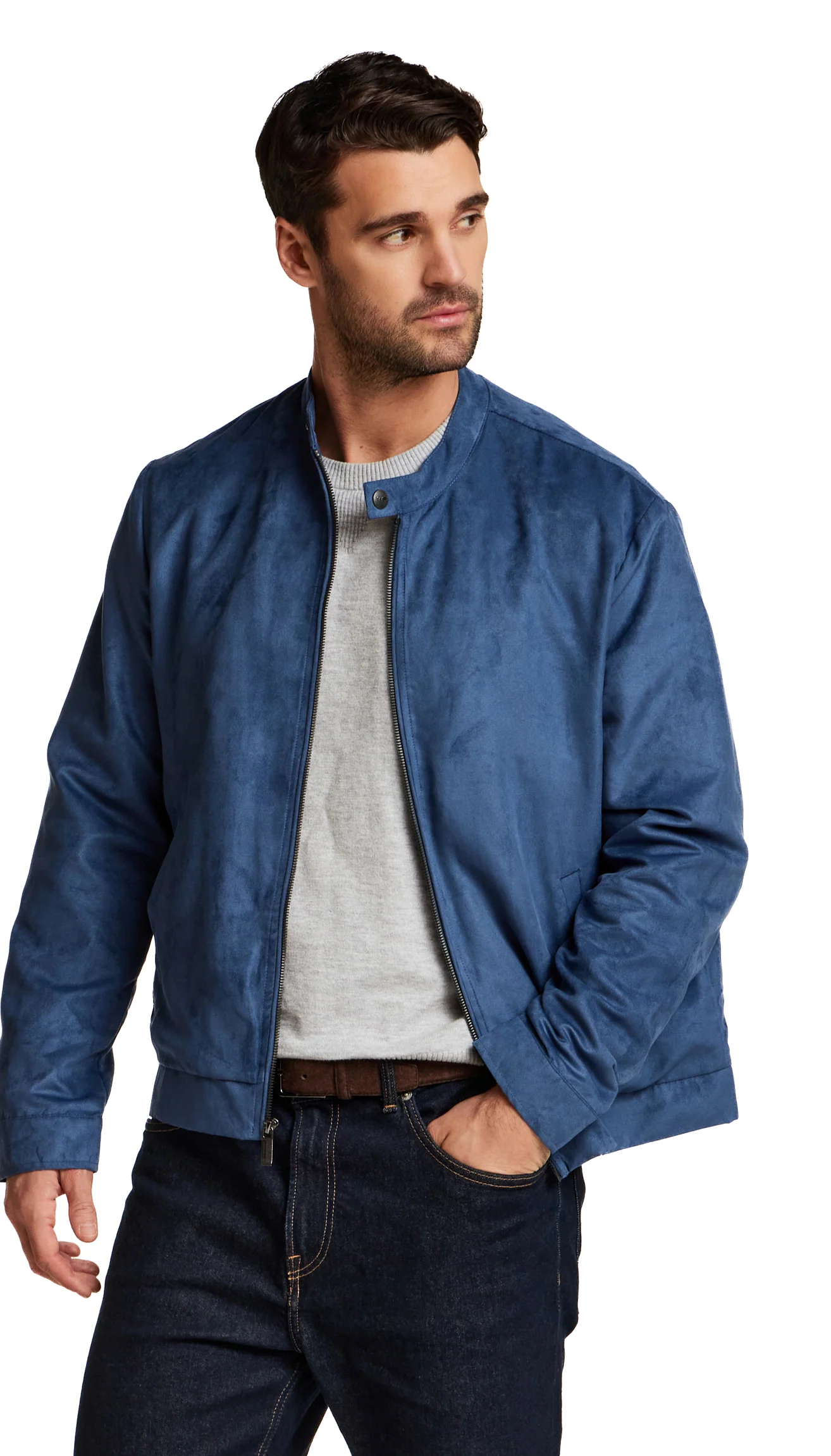 MICROSUEDE MOTO JACKET - Image 5
