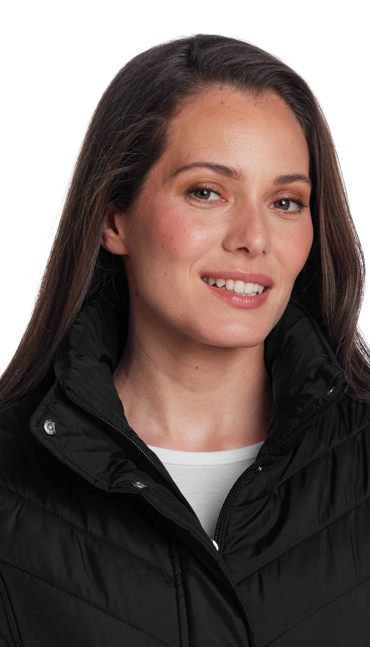 MIXED QUILTED LONGLINE VEST - Image 31