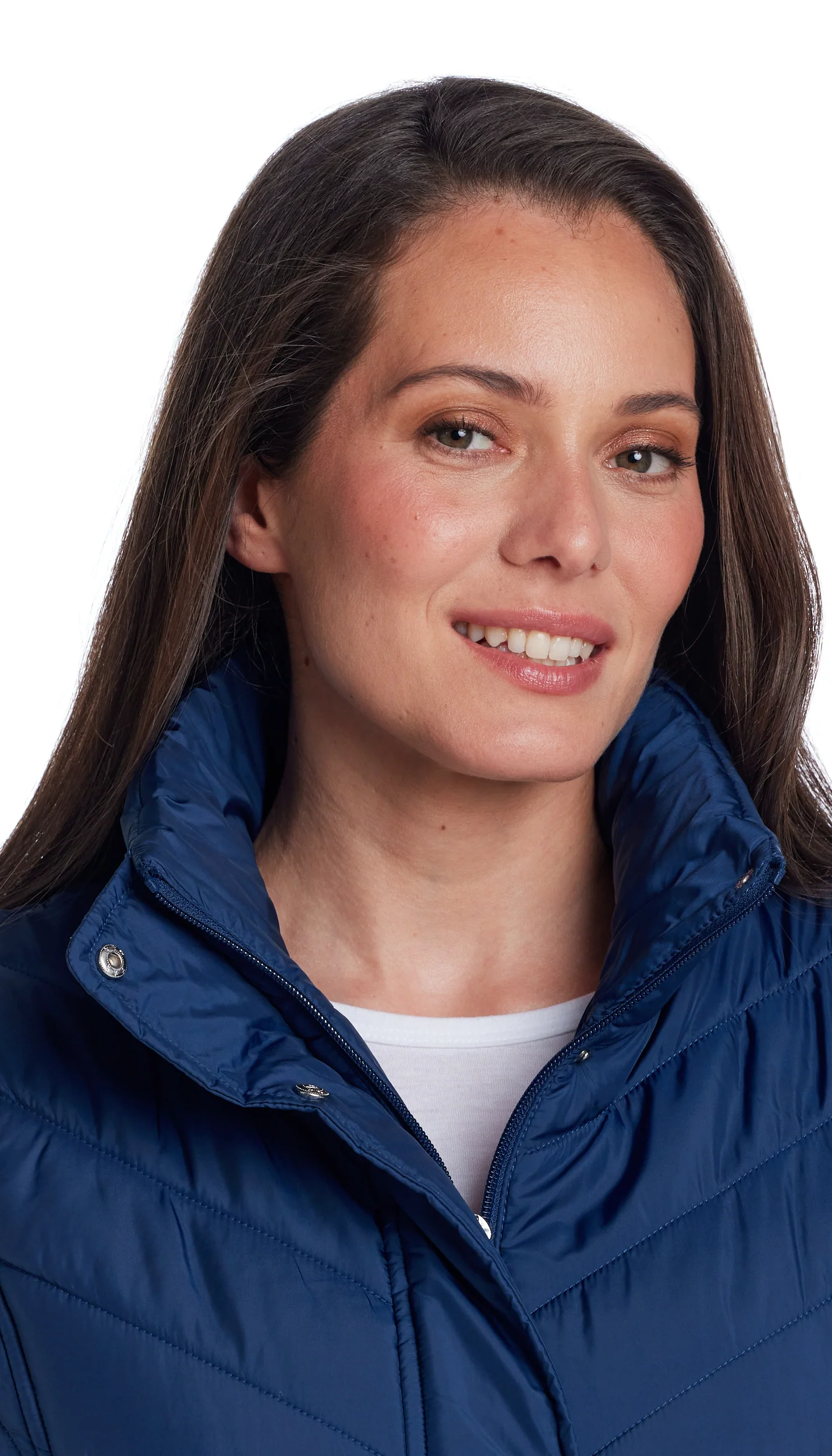 MIXED QUILTED LONGLINE VEST - Image 39