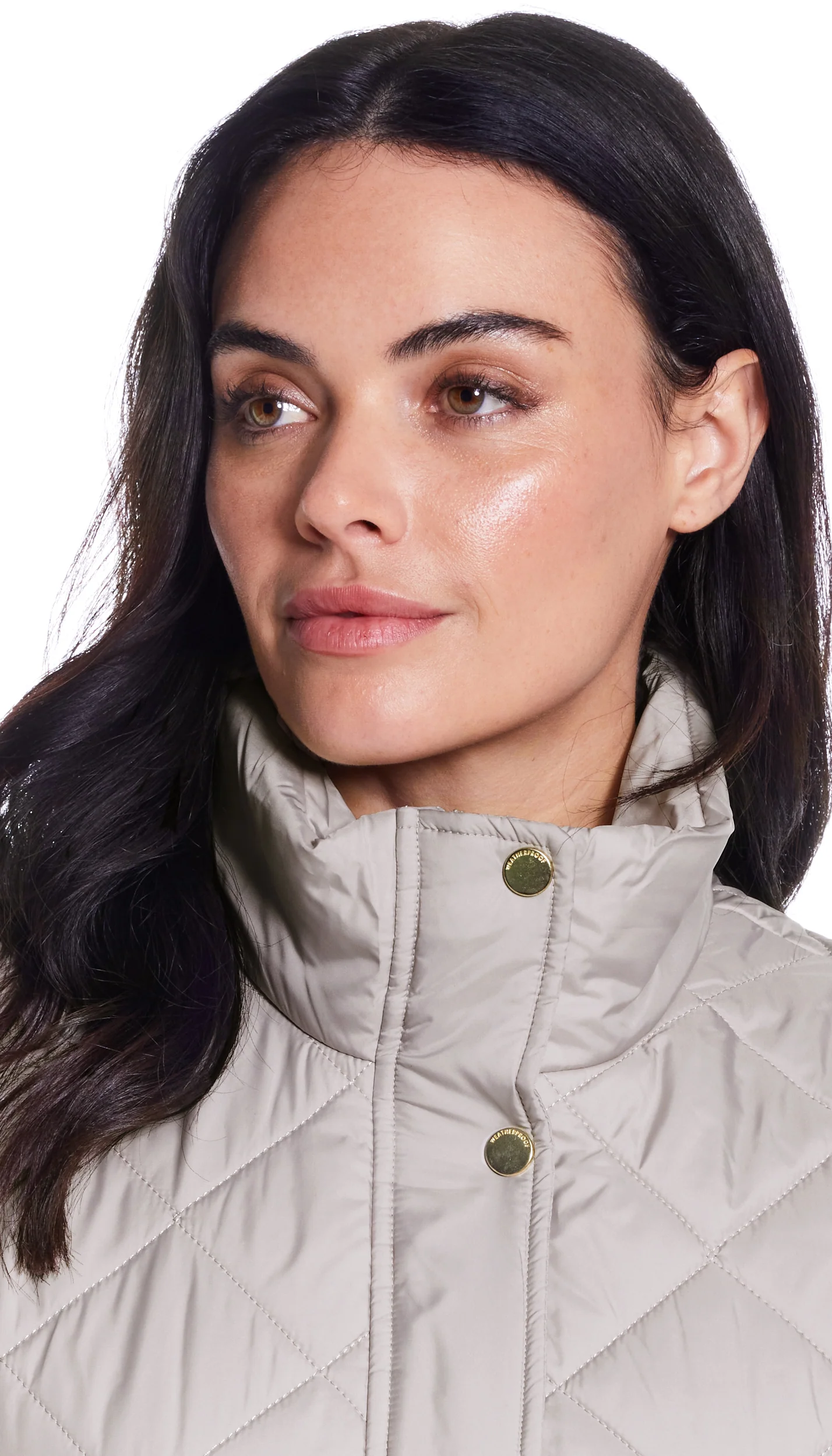 DIAMOND QUILTED LONG LINE CLINCHED VEST - Image 6