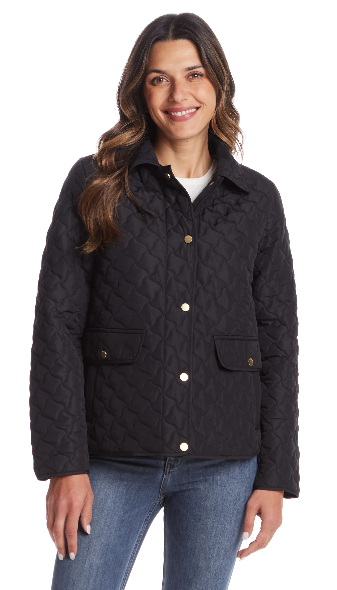 MODERN QUILTED BARN JACKET - Image 3