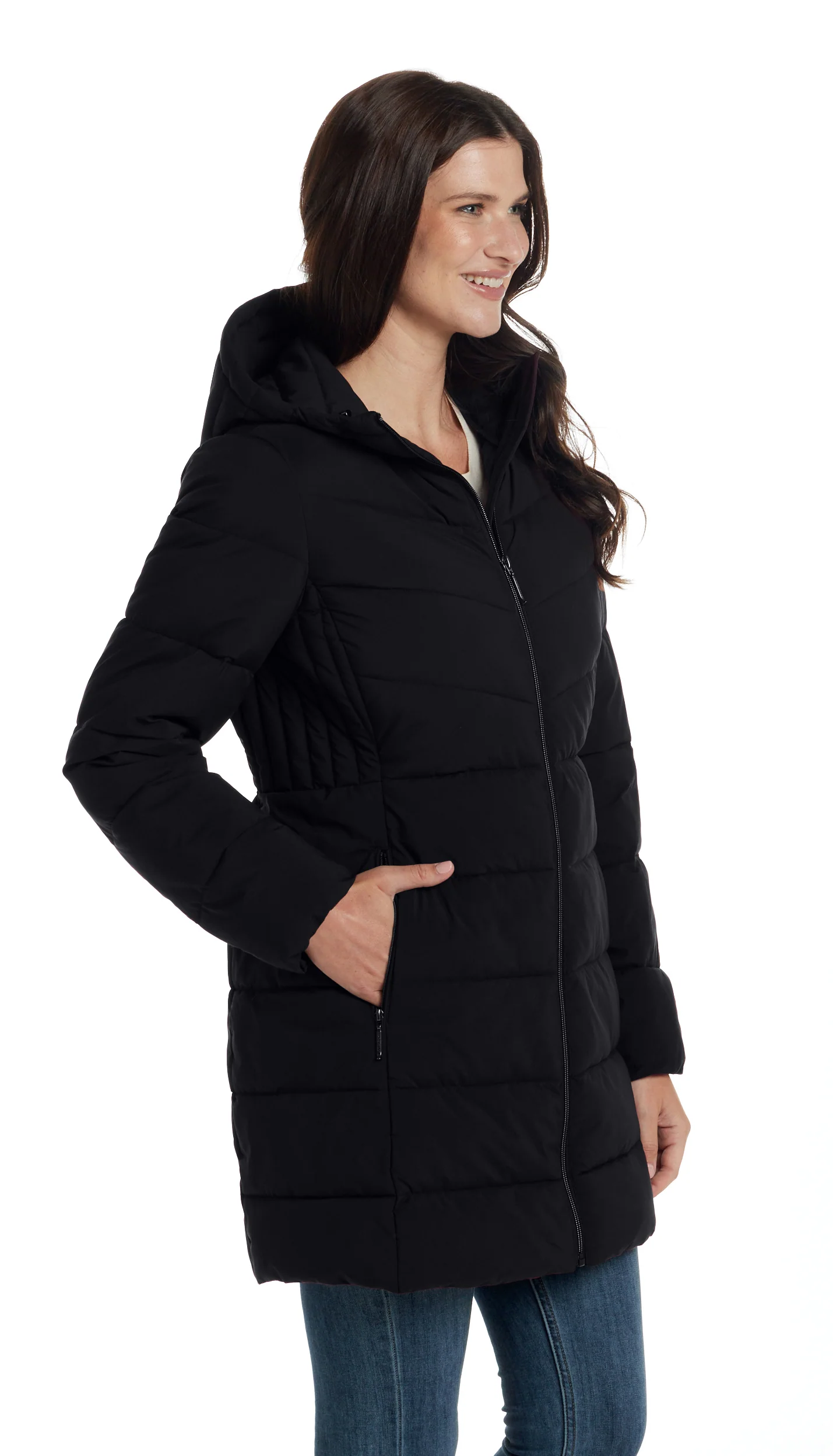 MODERN STRETCH PUFFER COAT - Image 14