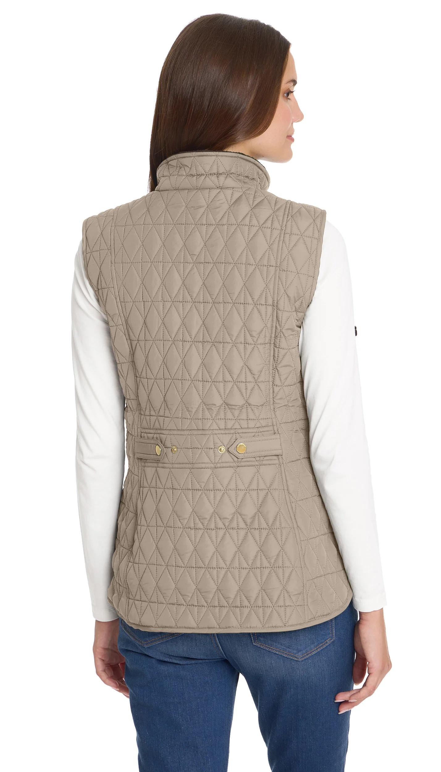 MULTI QUILTED PLUSH LINED VEST - Image 20