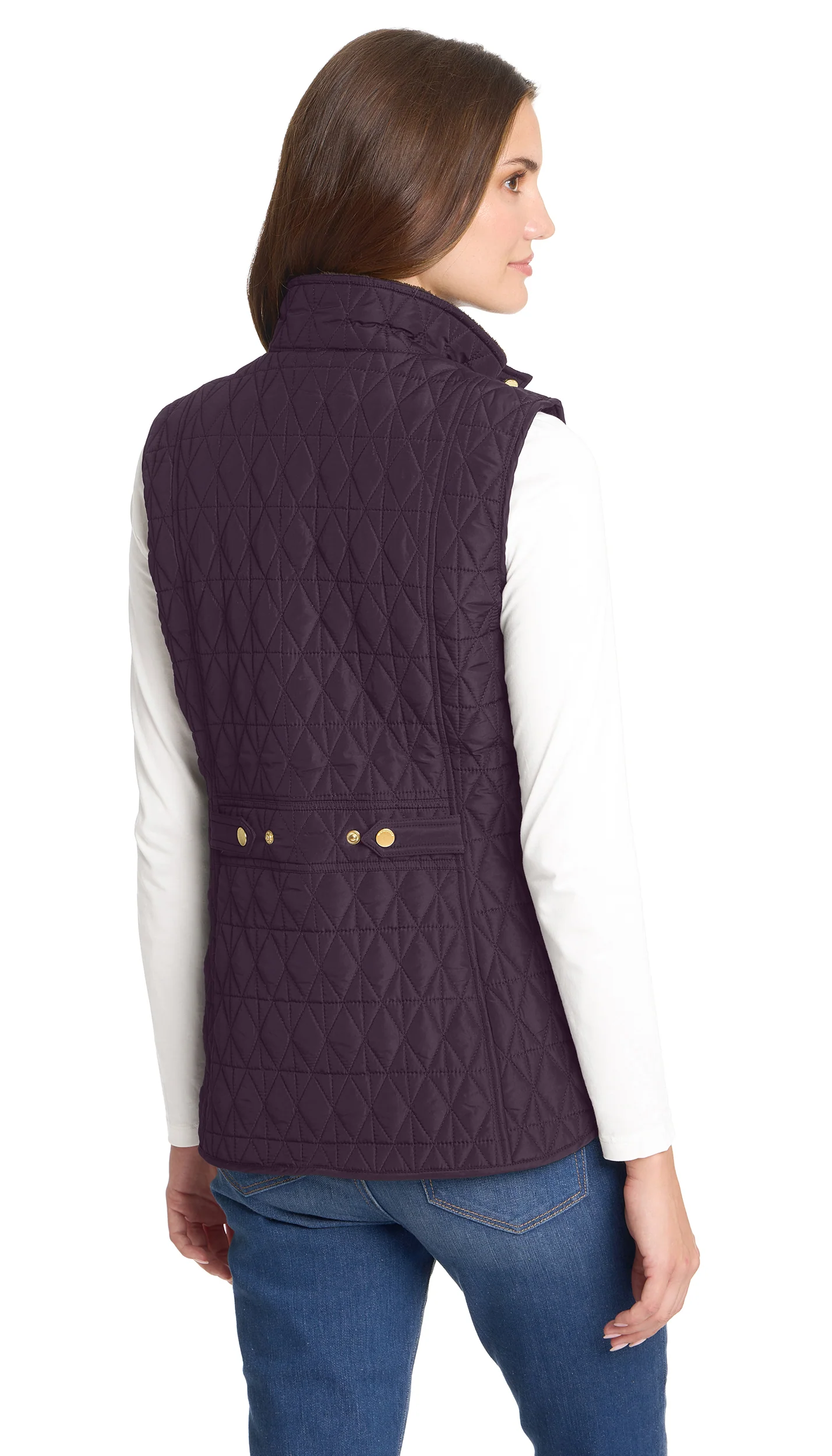 MULTI QUILTED PLUSH LINED VEST - Image 28