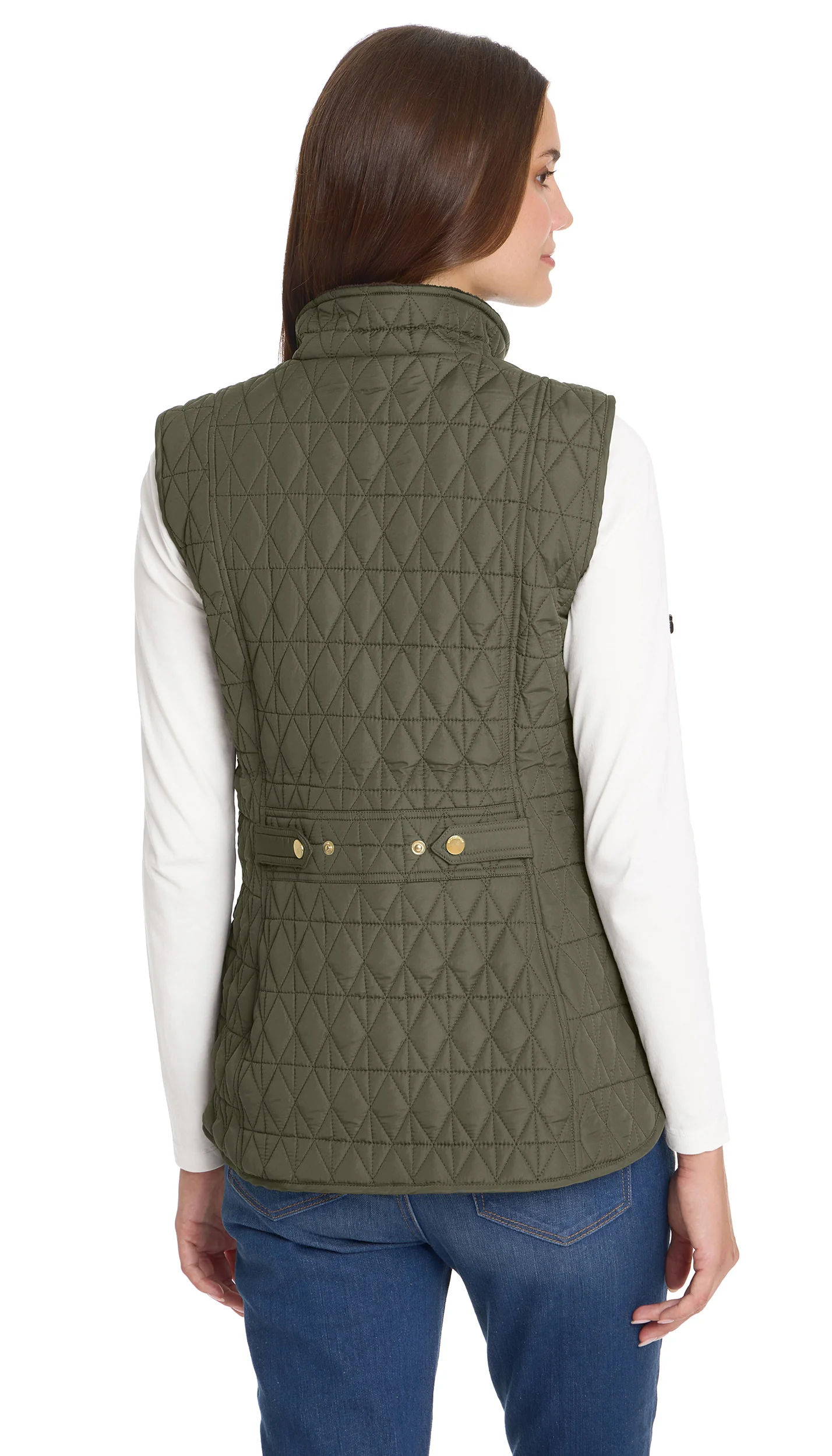 MULTI QUILTED PLUSH LINED VEST - Image 35