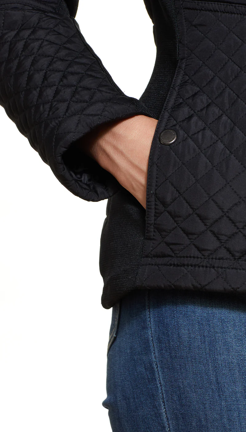 QUILTED JACKET WITH SIDE STRETCH - Image 11