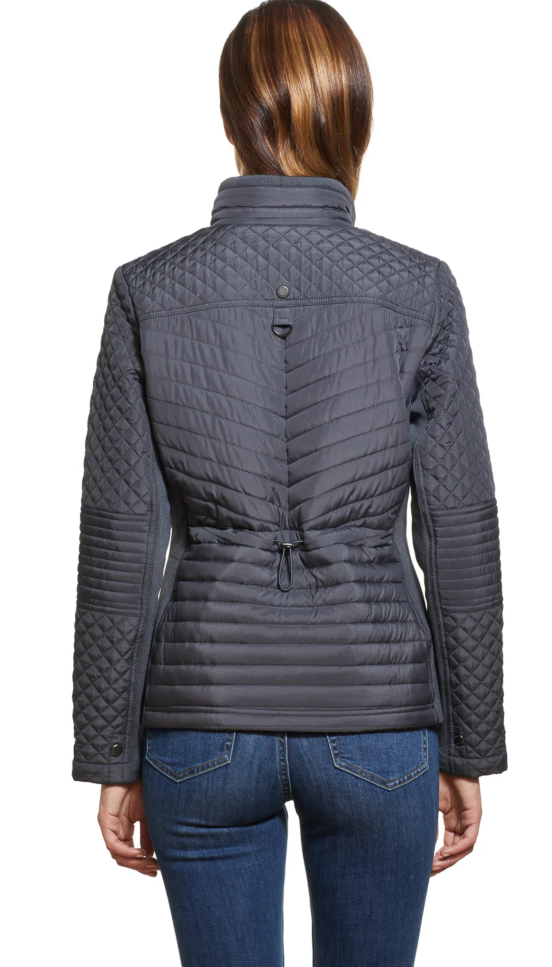 QUILTED JACKET WITH SIDE STRETCH - Image 6