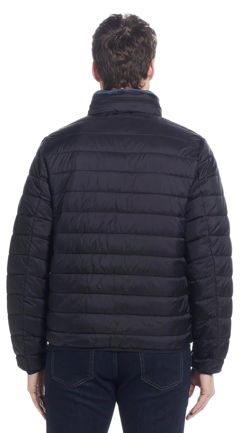 PILLOW PAC PUFFER JACKET - BLACK - Image 4