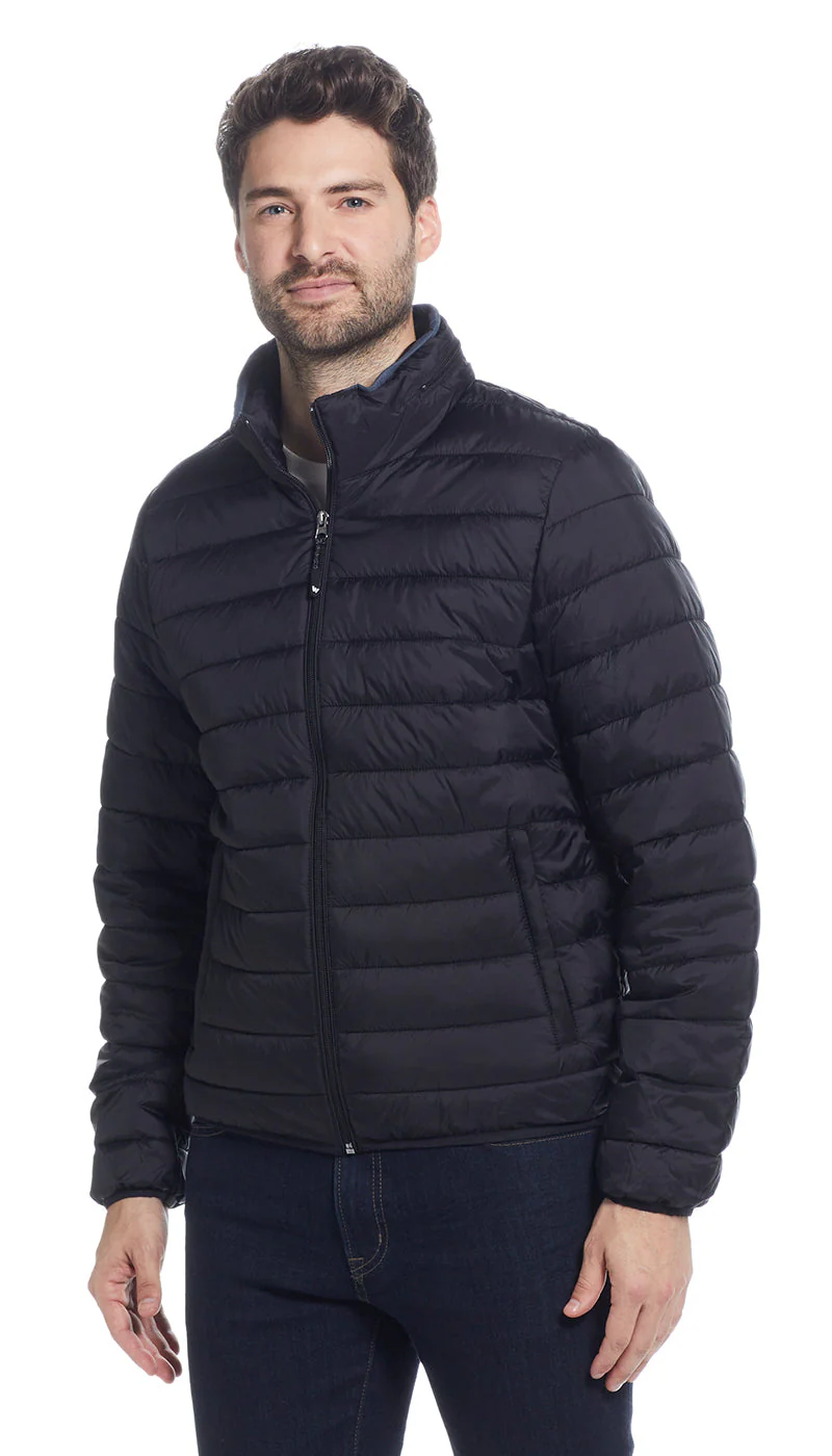 PILLOW PAC PUFFER JACKET - BLACK - Image 6