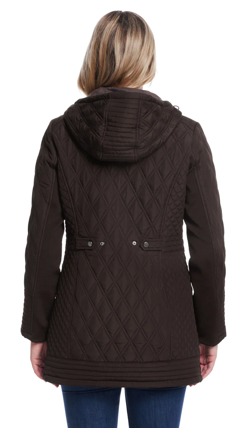 PLUSH LINED MIX QUILTED WALKER - Image 11