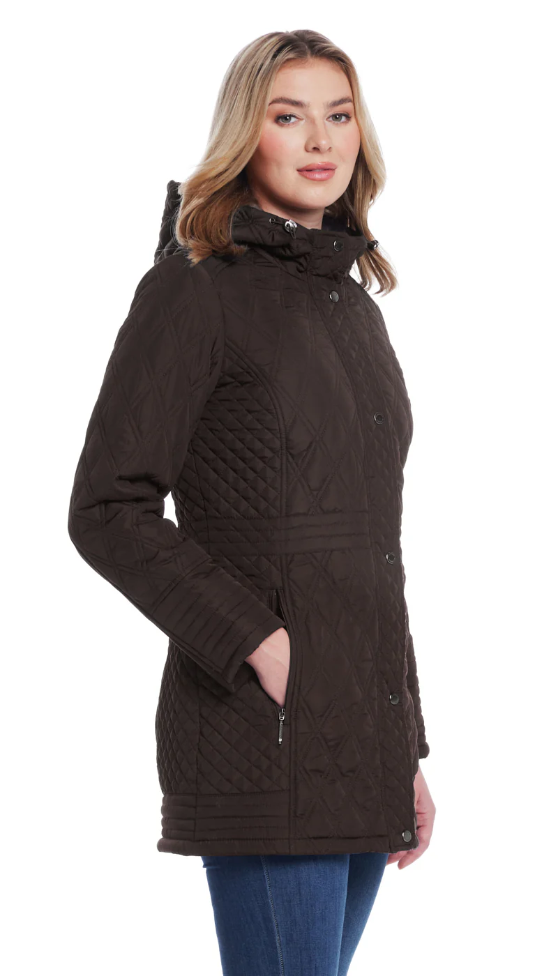 PLUSH LINED MIX QUILTED WALKER - Image 12