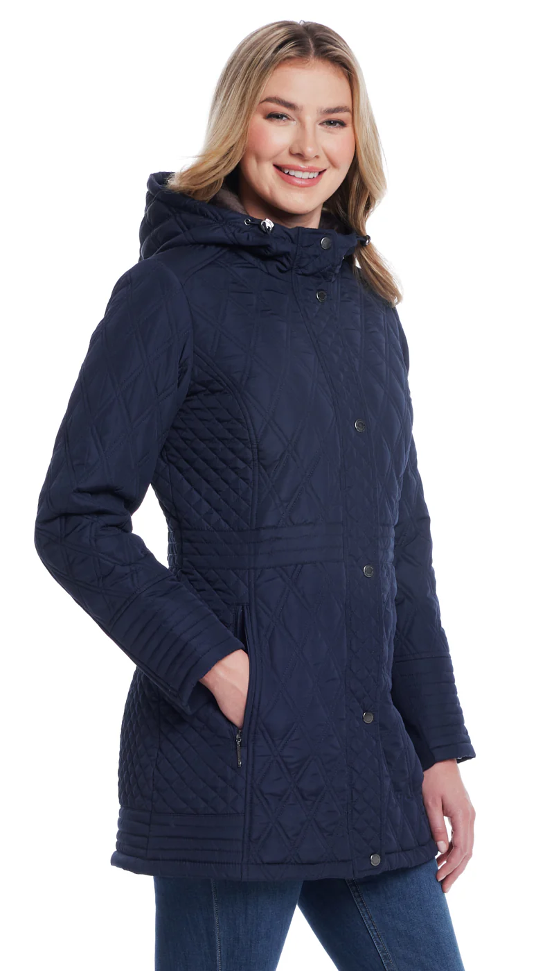 PLUSH LINED MIX QUILTED WALKER - Image 4