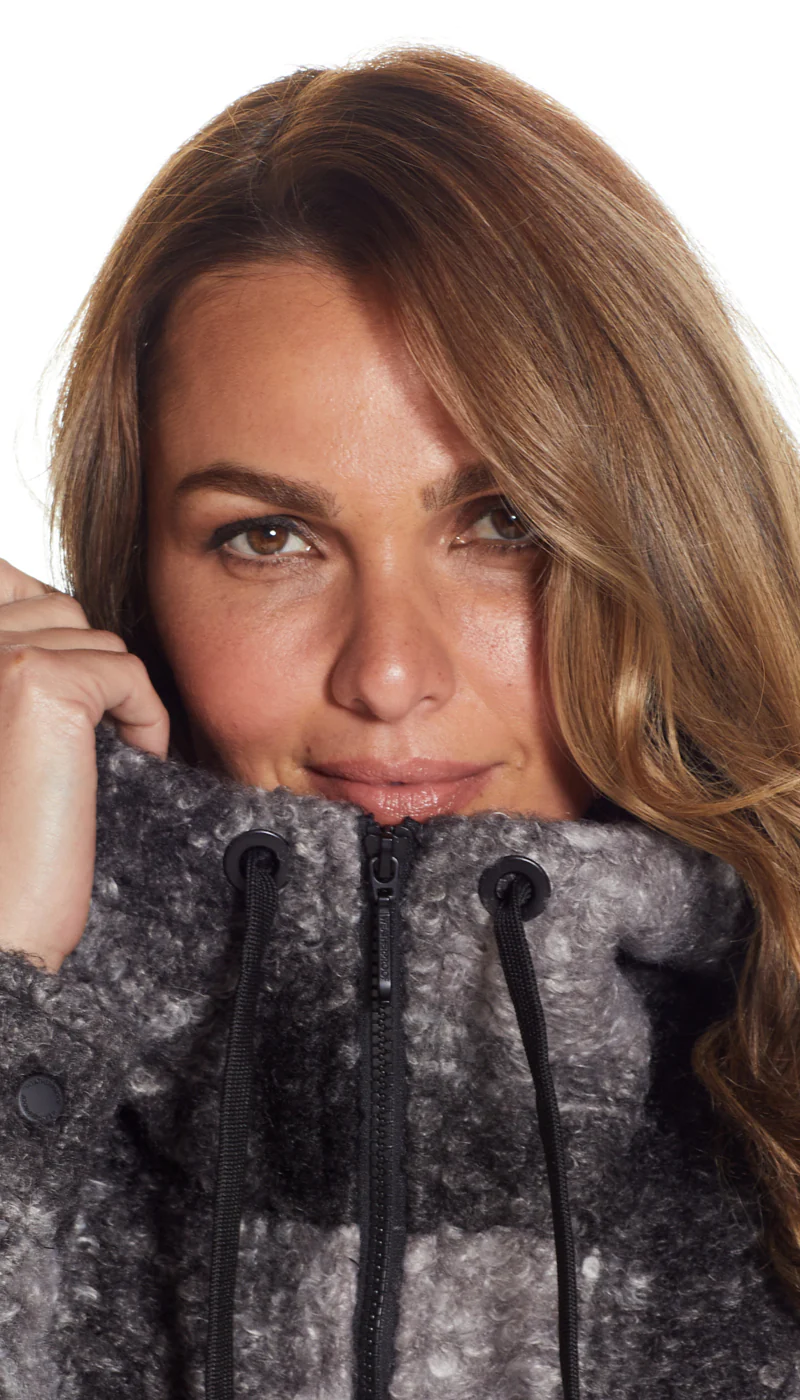 POLY BOUCLE ZIP SHACKET - Image 11