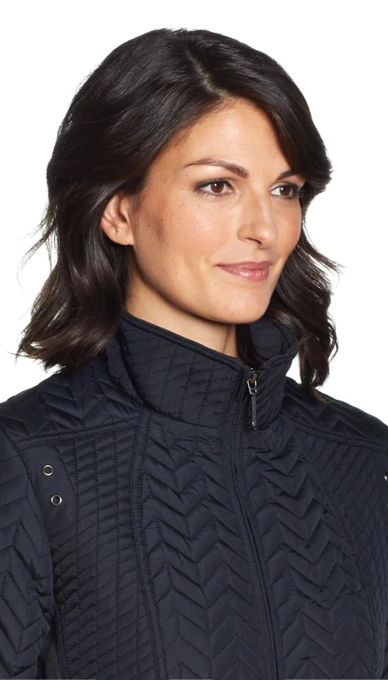 QUILTED JACKET WITH SIDE STRETCH - Image 17