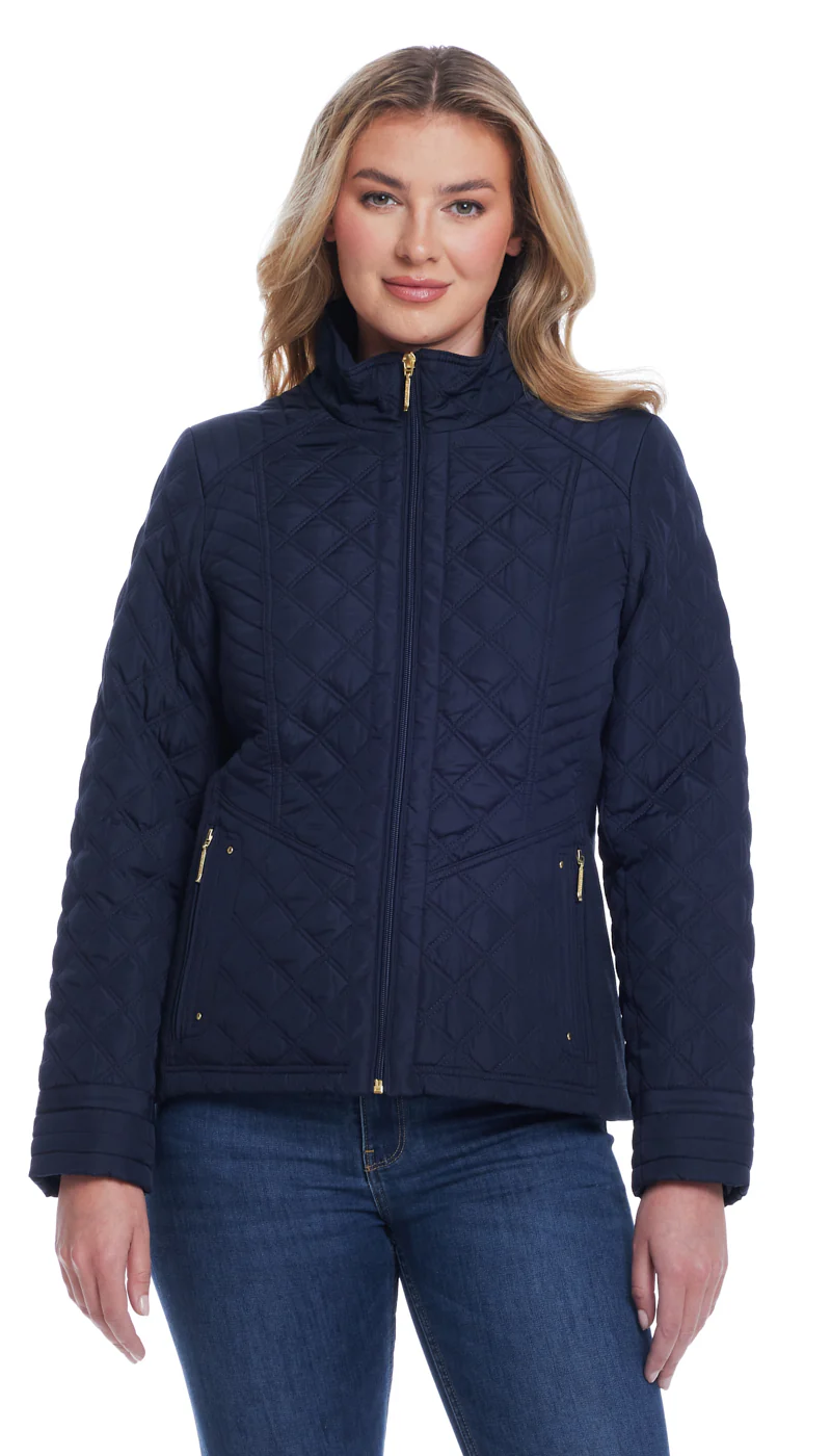 QUILTED JACKET WITH SIDE STRETCH - Image 2
