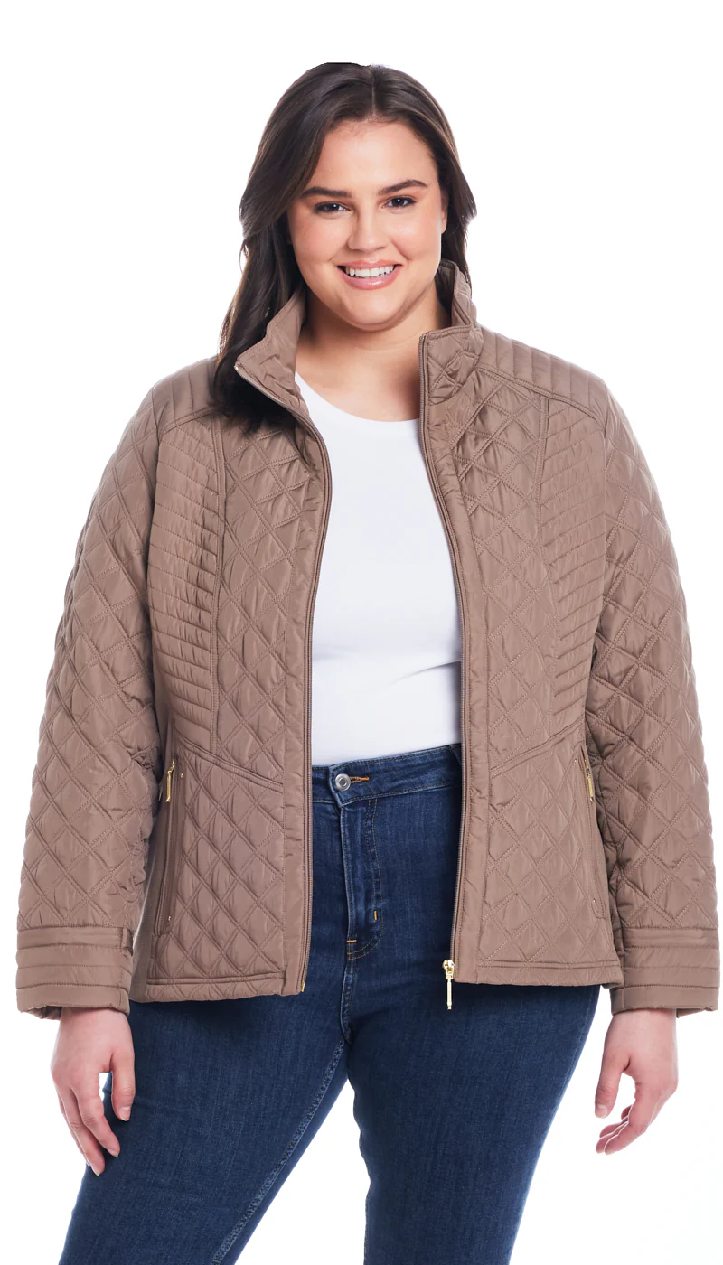 QUILTED JACKET WITH SIDE STRETCH - Image 13
