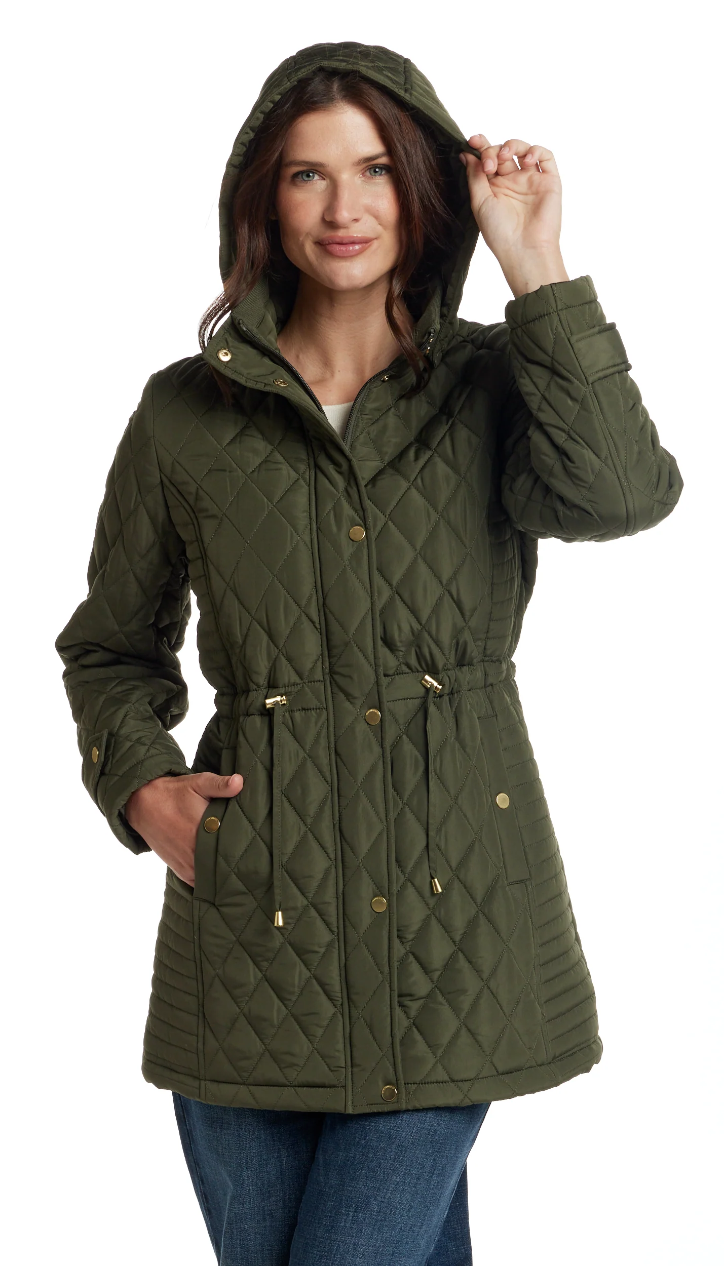 QUILTED WALKER WITH OUTER DRAWCORD - Image 7