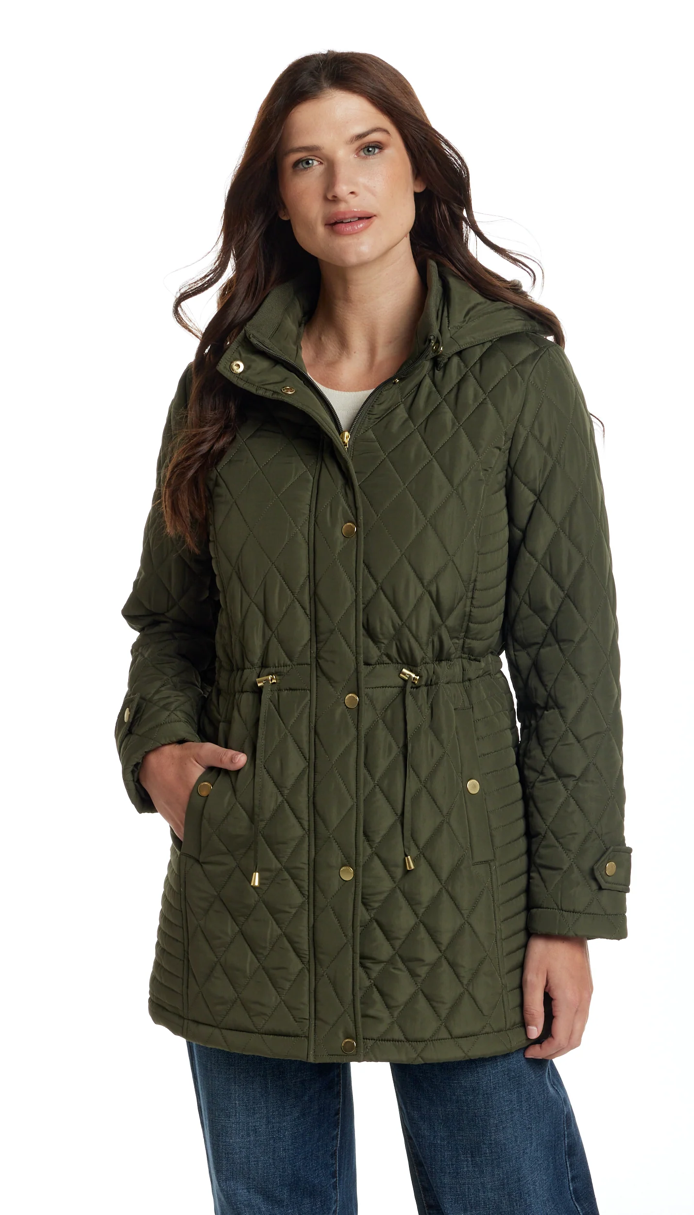 QUILTED WALKER WITH OUTER DRAWCORD - Image 8