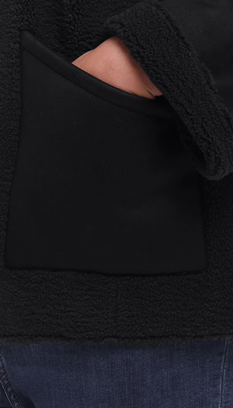 REVERSIBLE FAUX SHEARLING - Image 16