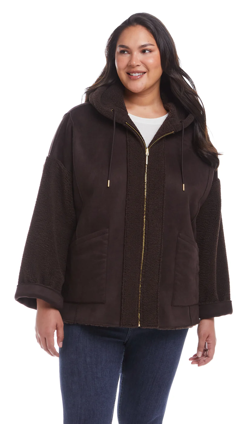 REVERSIBLE FAUX SHEARLING - Image 8