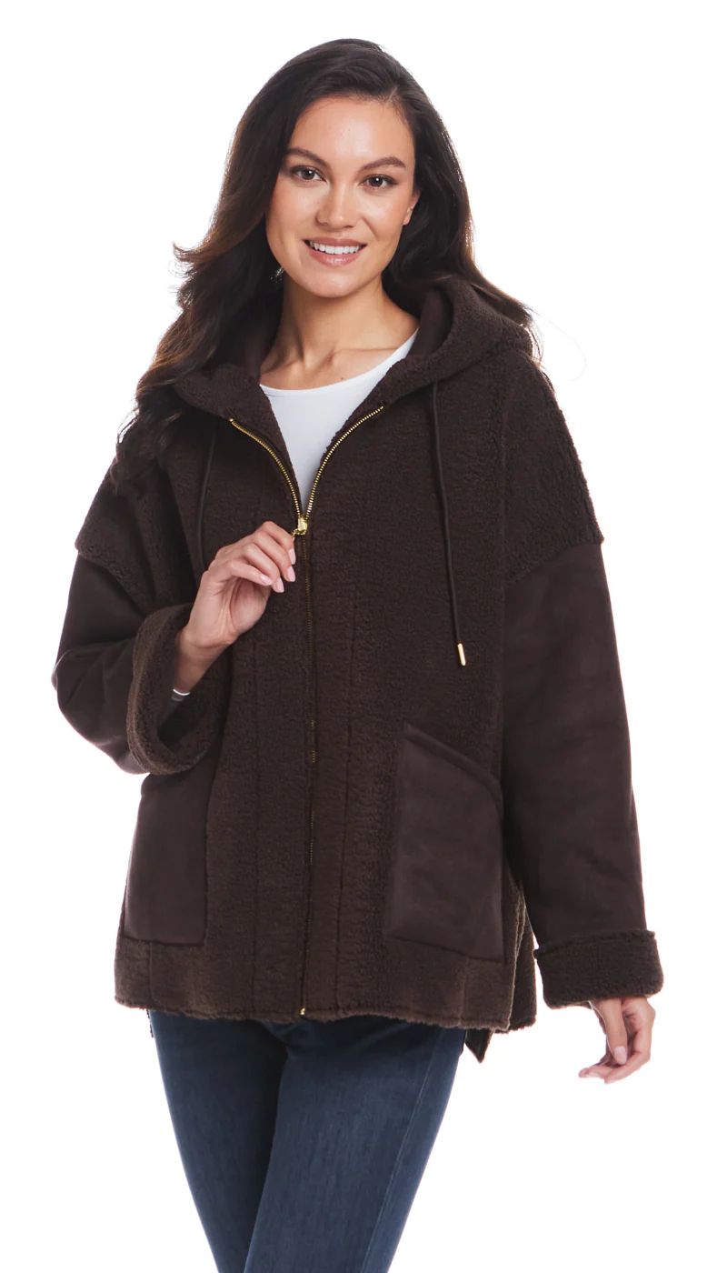 REVERSIBLE FAUX SHEARLING - Image 12