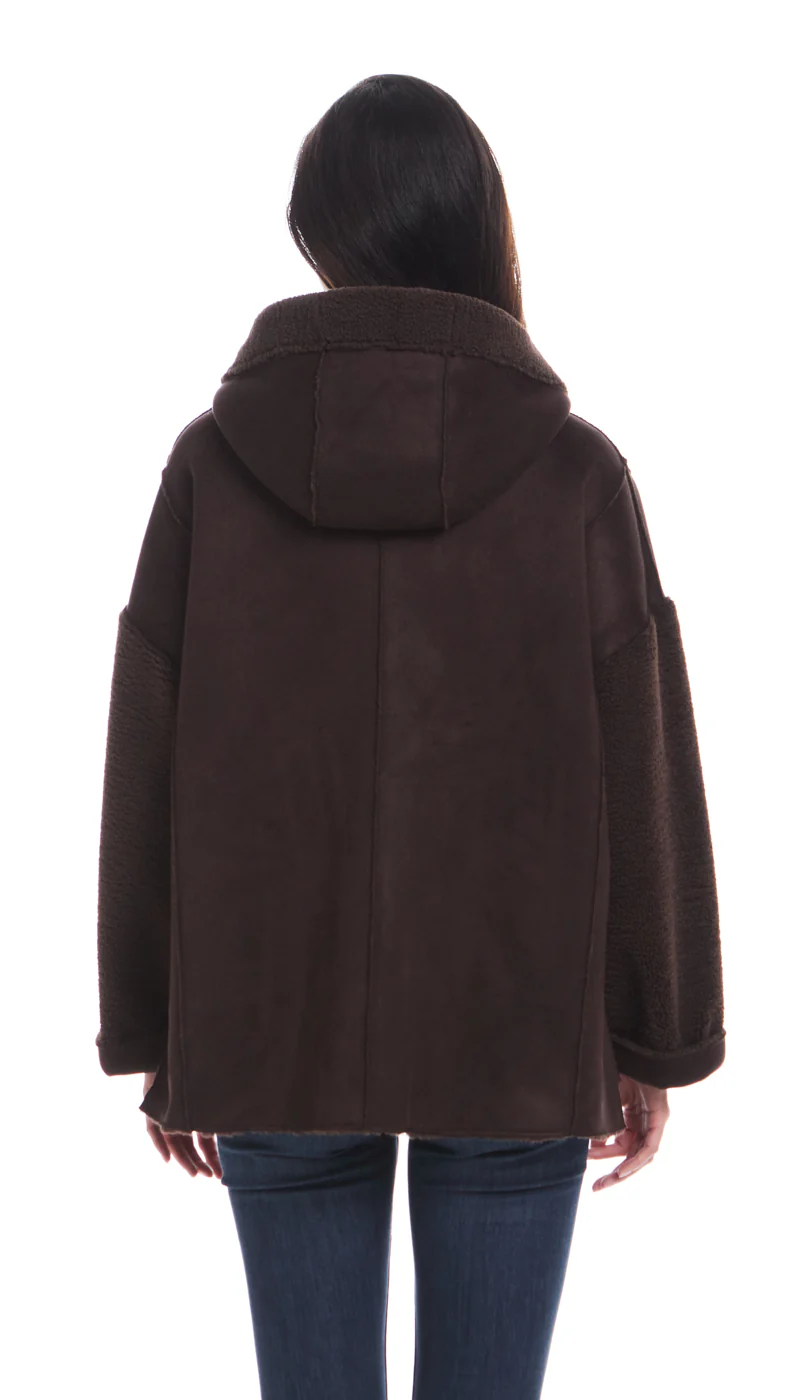 REVERSIBLE FAUX SHEARLING - Image 13