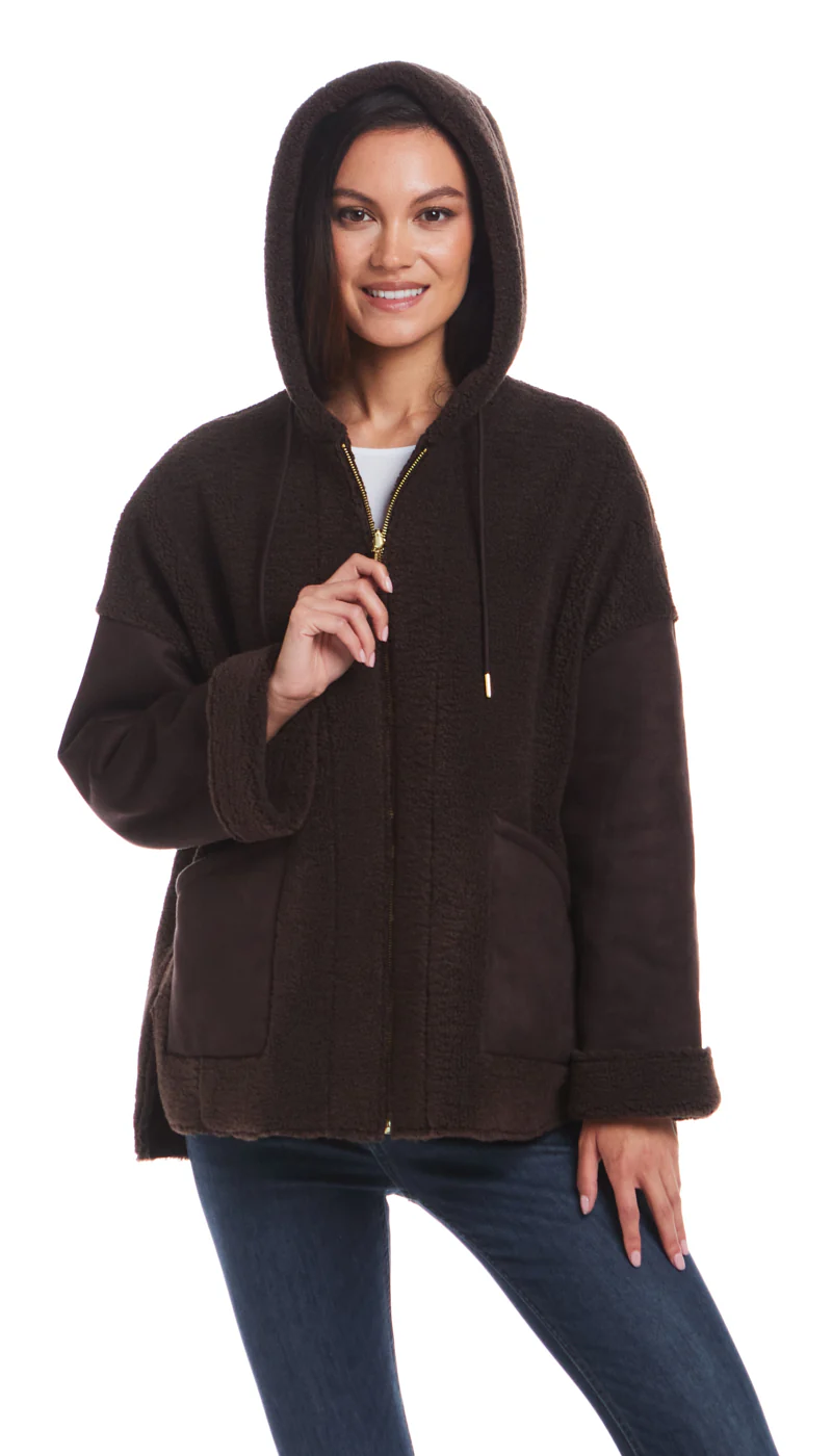 REVERSIBLE FAUX SHEARLING - Image 16