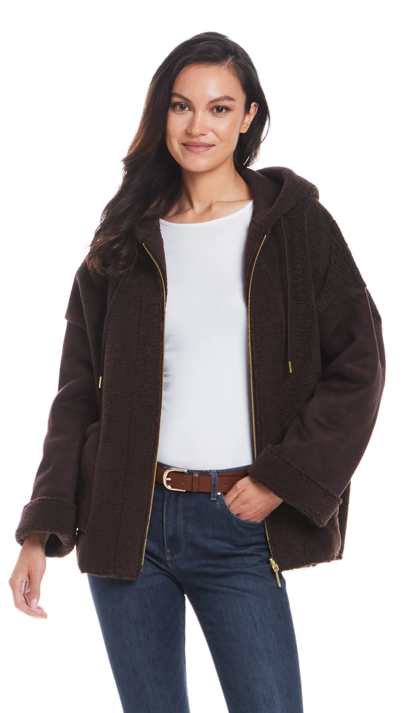 REVERSIBLE FAUX SHEARLING - Image 18