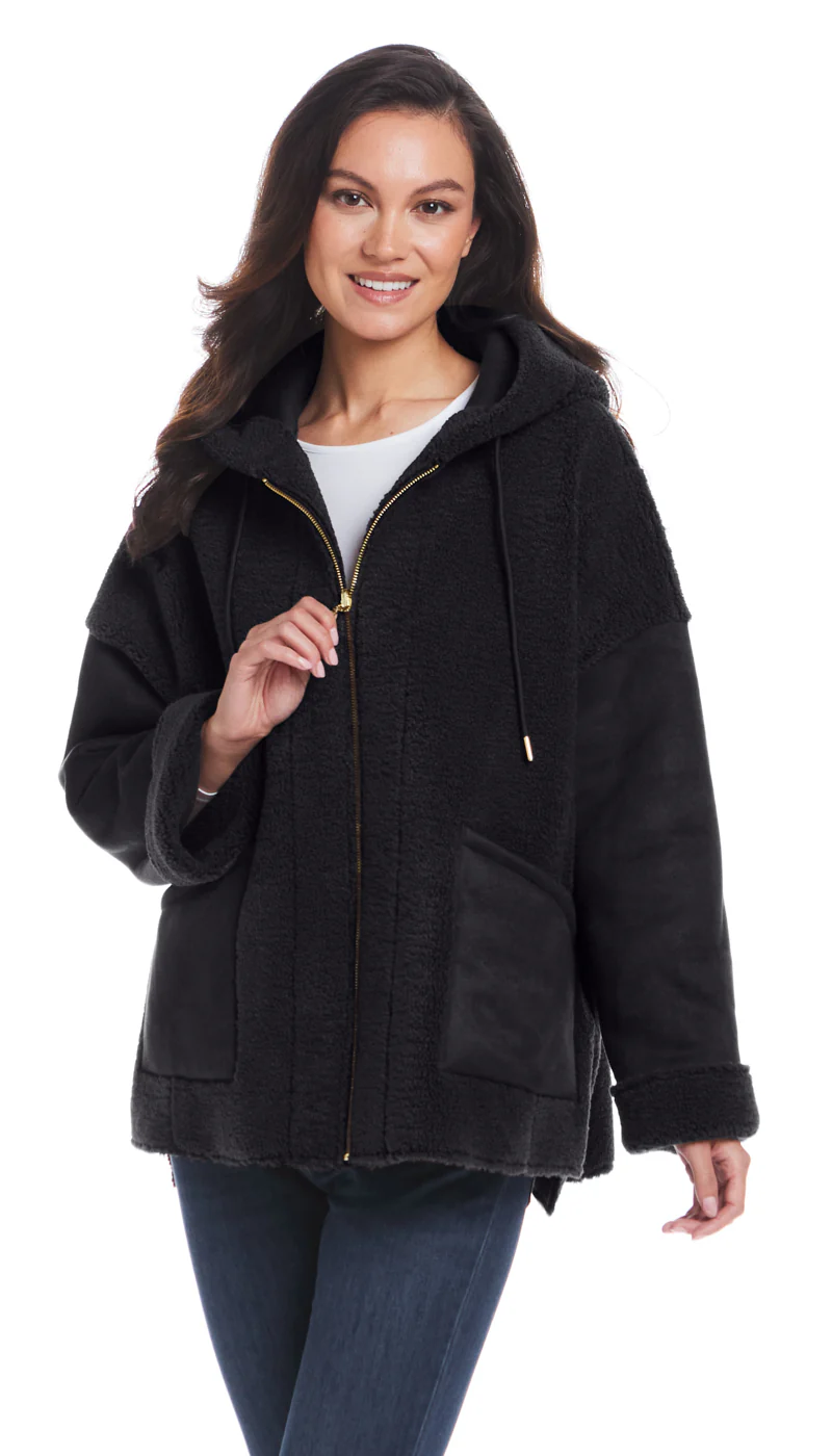 REVERSIBLE FAUX SHEARLING - Image 22