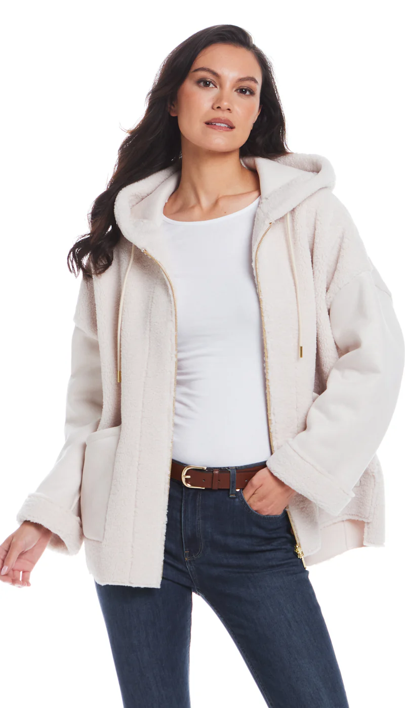 REVERSIBLE FAUX SHEARLING - Image 7