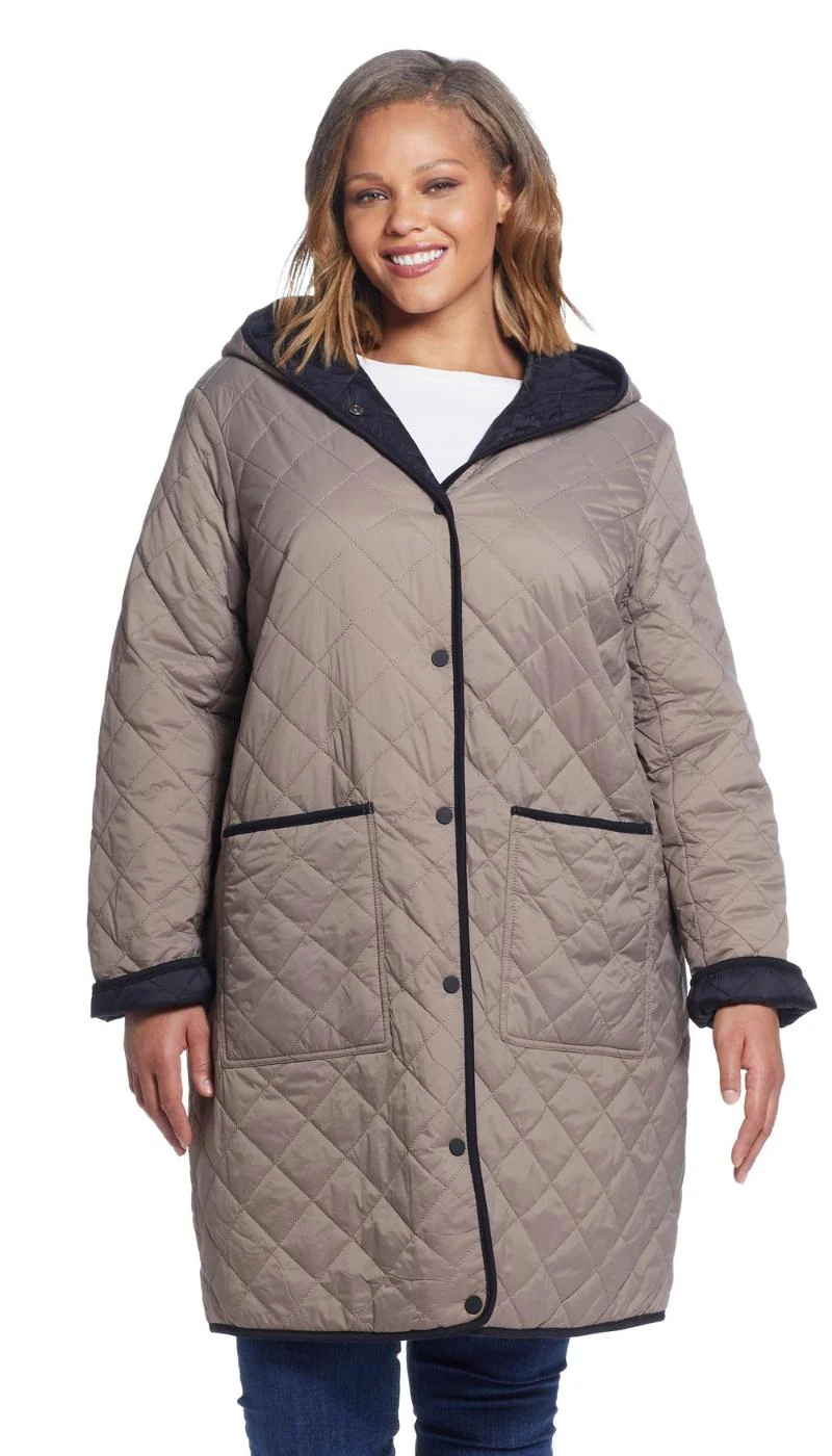 REVERSIBLE HOODED DUFFLE - Image 16