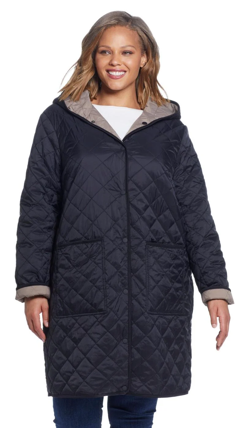 REVERSIBLE HOODED DUFFLE - Image 17
