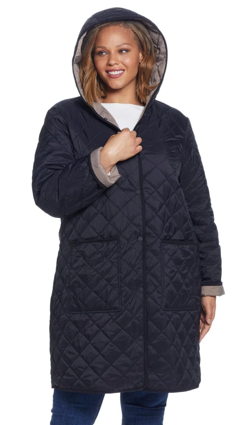 REVERSIBLE HOODED DUFFLE - Image 21